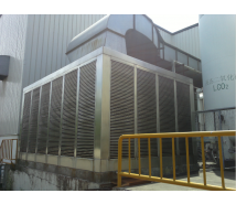 75Kw不銹鋼中央環(huán)保空調(diào)安裝（超遠(yuǎn)距離送風(fēng)，崗位降溫神器）